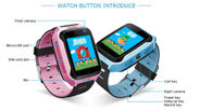 Poręczny sprzęt dla dzieci Nowy zegarek GPS Smart Tracker Q529 Zegar z kamerą i latarką