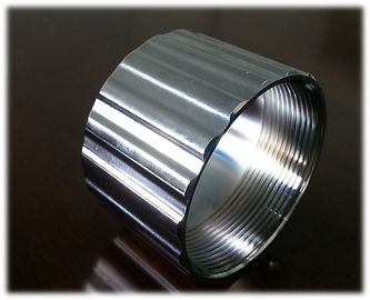 Przemysł chromowany wysoce precyzyjne CNC Aluminium Auto Części samochodowe