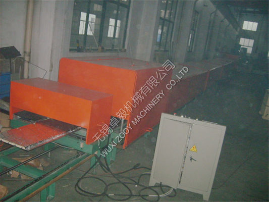 OR ścienny / sufitowy PU Sandwich Panel Linia produkcyjna Maszyna z folii aluminiowej Facing