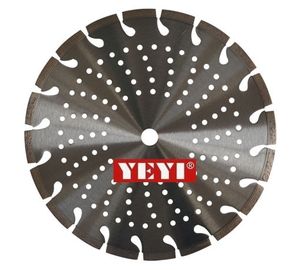 Dia 180mm 300mm 400mm diamentowe do betonu, piaskowca, asfaltu Brzeszczoty segmentowane Rodzaj