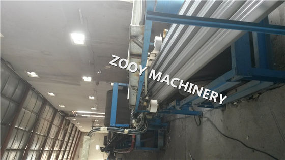 Gumowy pas transmisyjny Dla 1000mm PU płyty warstwowej Maszynie PLC Automatyka Foaming
