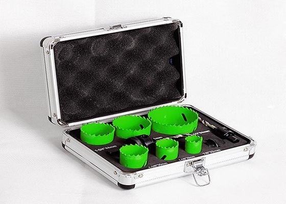 Wiercić ze stali nierdzewnej / Metal Otwornica Ustaw 22mm 29mm Z Aluminium Case