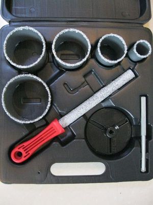 55mm Wiercenie otworów cięcie piłą otwory na Tile / ceramika, węglik wolframu Hole Kit Piła