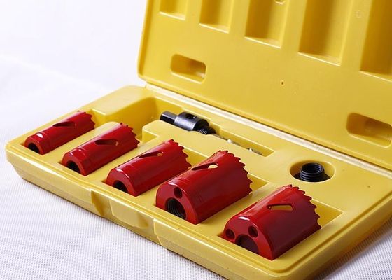 7PC Bi obróbki skrawaniem Otwornica stal nierdzewna, 32mm 38mm Duża średnica otworu Piła