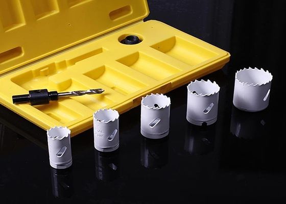 7PC Bi obróbki skrawaniem Otwornica stal nierdzewna, 32mm 38mm Duża średnica otworu Piła