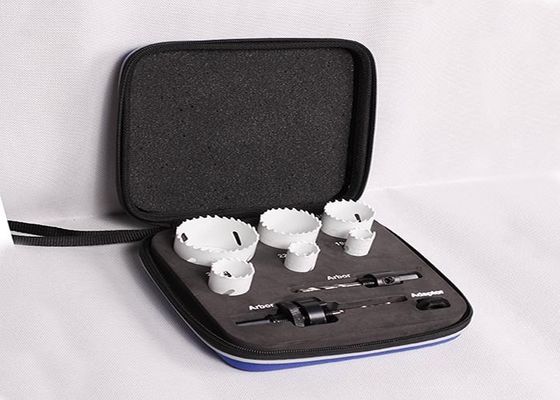 9PC HSS Bi Metal Otwornica Ustaw 35mm głęboką ranę szmatką sprawie
