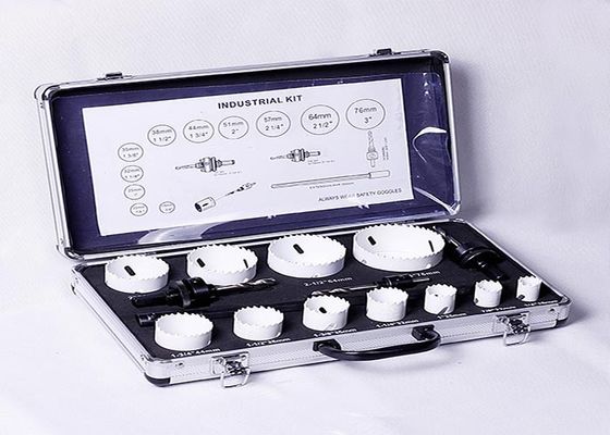 13PC obróbki skrawaniem Otwornica Ustaw z rozszerzeniem Ba, Hex Shank Arbor