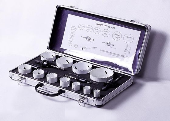 13PC obróbki skrawaniem Otwornica Ustaw z rozszerzeniem Ba, Hex Shank Arbor