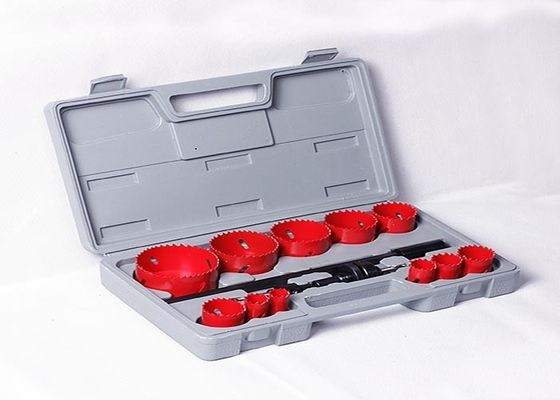 14PC HSS bimetaliczny Otwornica, Niestandardowy Pitch Zęby Hole piła ustawiona
