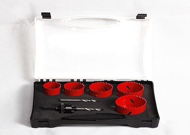 7PC Stal bimetaliczny Otwornica 38mm 44mm 2 cale 2,5 cala z pilotem wiercenie / Arbors