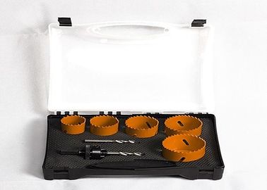7PC Stal bimetaliczny Otwornica 38mm 44mm 2 cale 2,5 cala z pilotem wiercenie / Arbors