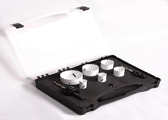 Elektrycy bimetaliczny Otwornica Zestaw wierteł o głębokości cięcia 38mm, plastikowym pudełku
