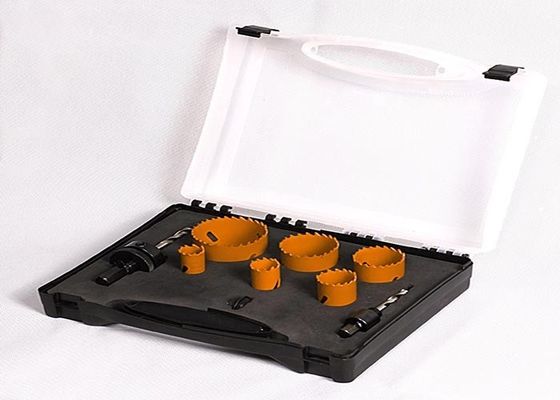 Elektrycy bimetaliczny Otwornica Zestaw wierteł o głębokości cięcia 38mm, plastikowym pudełku