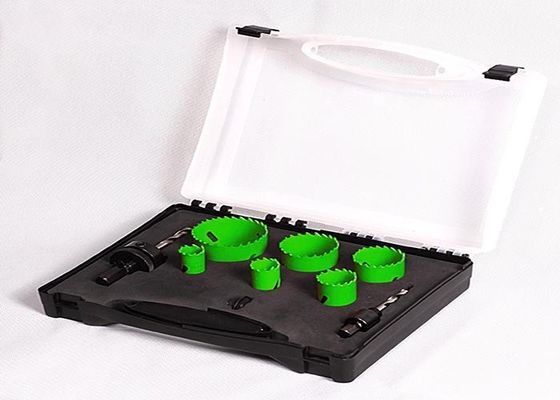 Elektrycy bimetaliczny Otwornica Zestaw wierteł o głębokości cięcia 38mm, plastikowym pudełku