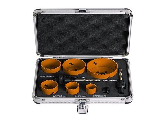 1.5 &quot;2 calowy Stal HSS Bi-Metal Otwornica Zestaw Z Aluminium Case