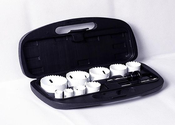 Biały 1-3 / 8 &quot;2&quot; Fine Tooth bimetaliczny Otwornica do obróbki do podłóg z drewna twardego