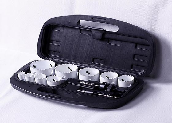Biały 1-3 / 8 &quot;2&quot; Fine Tooth bimetaliczny Otwornica do obróbki do podłóg z drewna twardego