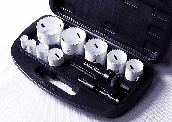 Biały 1-3 / 8 &quot;2&quot; Fine Tooth bimetaliczny Otwornica do obróbki do podłóg z drewna twardego