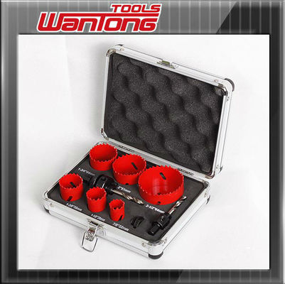 7/8 &quot;29mm 64mm 9PC HSS Pitch Zęby obróbki skrawaniem Otwornica Ustaw Dla zbożowe