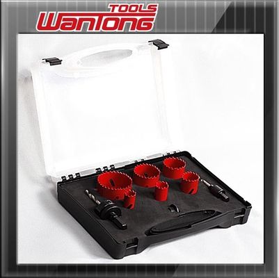 1 cal 2 &quot;ze stali nierdzewnej / bimetaliczny Otwornica Cutter Set sklejki i plastiku