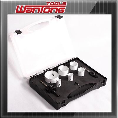 1 cal 2 &quot;ze stali nierdzewnej / bimetaliczny Otwornica Cutter Set sklejki i plastiku