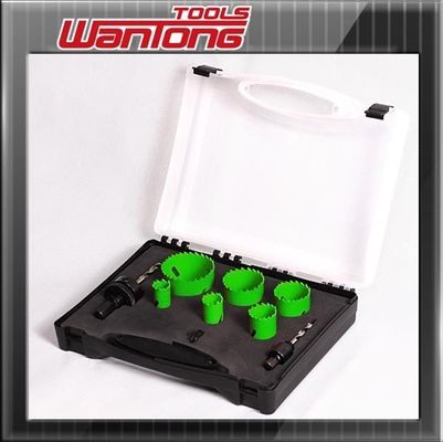 1 cal 2 &quot;ze stali nierdzewnej / bimetaliczny Otwornica Cutter Set sklejki i plastiku